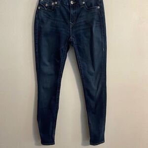 True Religion 5 pocket skinny jeans, size 30